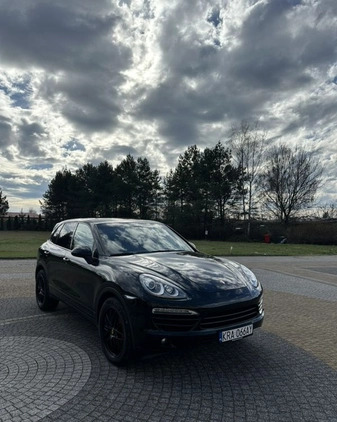 Porsche Cayenne cena 82900 przebieg: 235000, rok produkcji 2011 z Trzebinia małe 79